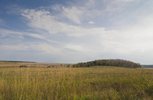 Пейзаж Усольско-Комаровской равнины