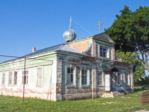 Церковь в здании бывшей волостной больницы
