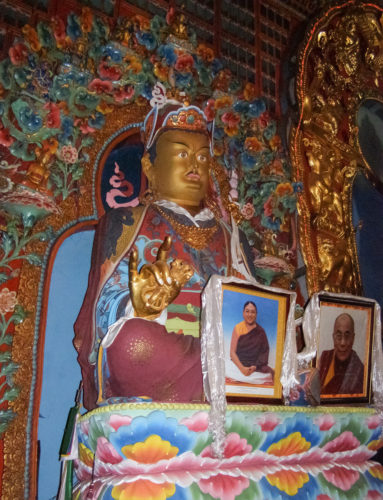 Сакья Тризин и Далай-лама