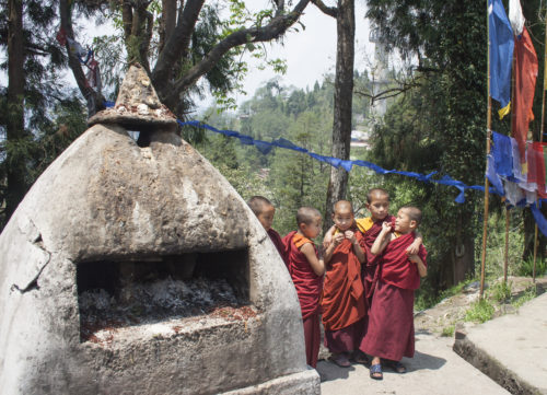 Вот они, "детишки из приюта, организованного сестрой Далай-ламы"