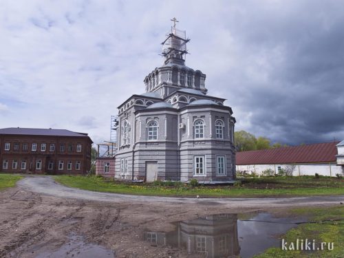 Восстановленная церковь Евфимия Великого