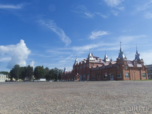 Торговые ряды на Красногорской площади