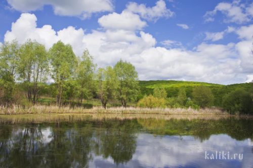 Озеро Змеиное в национальном парке "Самаркая Лука"