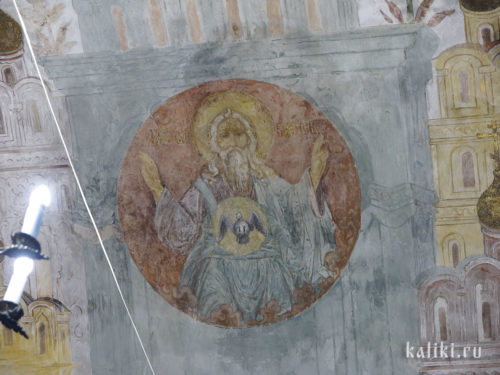 Фрески Богородице-Рождественского собора. Фрагмент 3