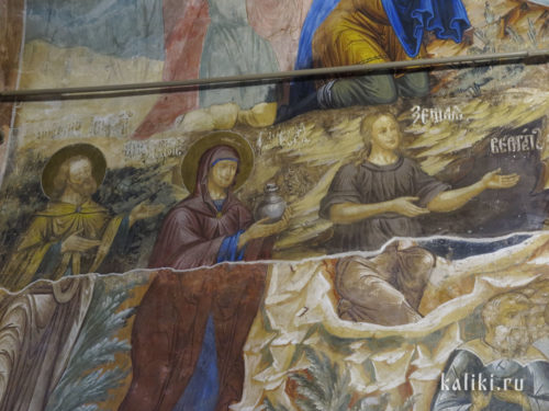 Фрески Богородице-Рождественского собора. Фрагмент 4